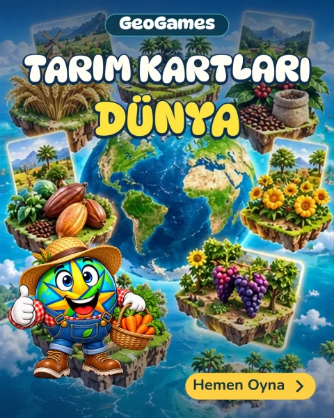 Dünya Tarım Kartları: Hangi Ürün Hangi Ülkede?