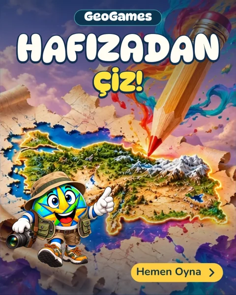 Hafızadan Çiz: Türkiye Haritasını Çiz