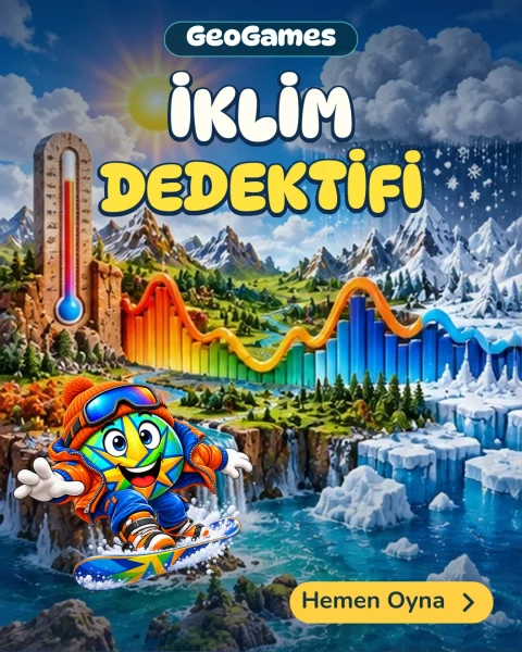 Günün İklim Grafiği: Sıcaklık ve Yağıştan Şehri Bul