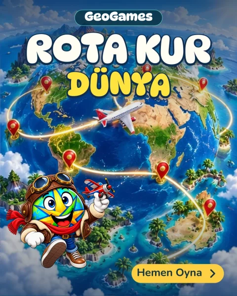 Rota Kur Dünya: Komşu Ülkeler Oyunu