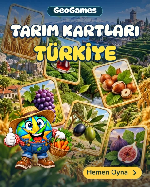 Tarım Kartları: Hangi Ürün Nerede?