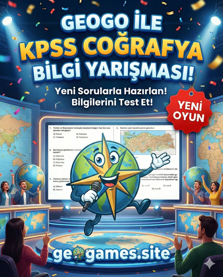 KPSS Coğrafya Bilgi Yarışması